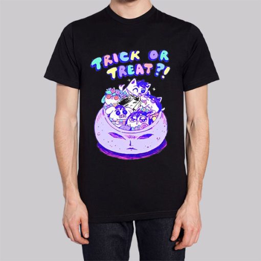 Anime Trick or Treat Omocat Hoodie