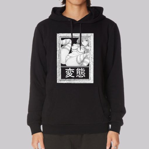 Anime Waifu Japanese Sexy Ahegao Hoodie