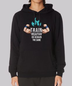 Anime Workout Clothes Train Insaiyan Hoodie Anime Workout Clothes Train Insaiyan Hoodie