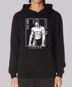 Anime Yujiro Hanma Baki Hoodie 3 Anime Yujiro Hanma Baki Hoodie 4