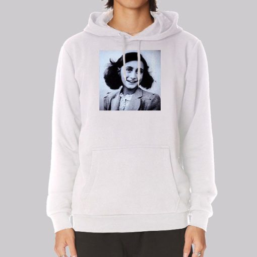 Anne Frank Meme Smile Funny Hoodie