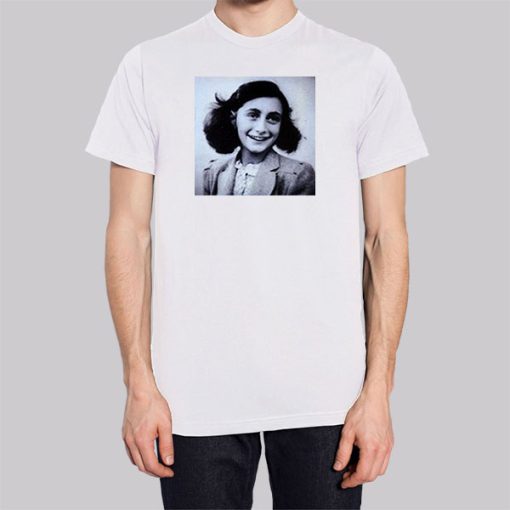 Anne Frank Meme Smile Funny Hoodie