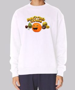 Annoying Orange Merch Funny Hoodie