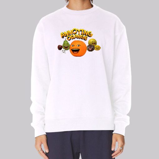 Annoying Orange Merch Funny Hoodie