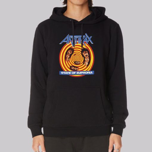 Anthrax State of Euphoria Merch Hoodie