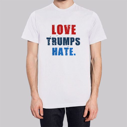 Anti Trump Love Trumps Hate Hoodie