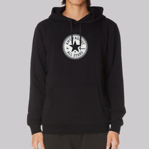 Antifascist Anti Greta Thunberg Hoodie