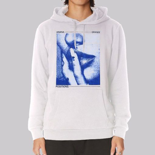 Ariana Grande Middle Finger Position Hoodie