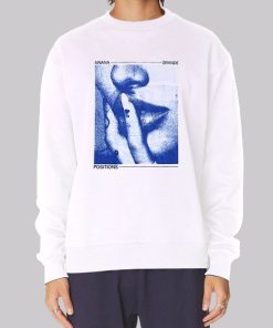 Ariana Grande Middle Finger Position Hoodie