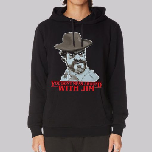 Art Cartoon Is Hopper Elevens Dad Hoodie