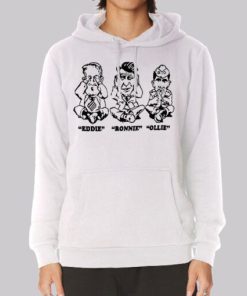 Art Eddie Ronnie Ollie Cartoon Hoodie 3 Art Eddie Ronnie Ollie Cartoon Hoodie 4