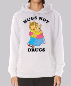 Arthur Meme Hugs Not Drugs Hoodie 3 Arthur Meme Hugs Not Drugs Hoodie 4