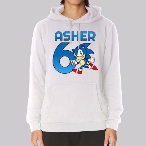 Asher the Hedgehog 6 Hoodie