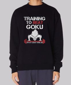 At Least Krillin Training to Beat Goku Hoodie