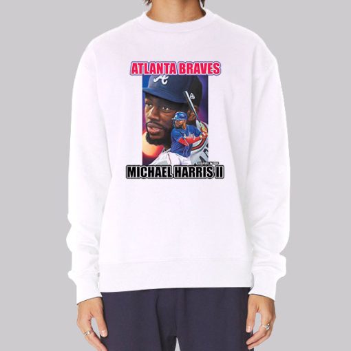 Atlanta Braves Homage Michael Harris Braves Hoodie