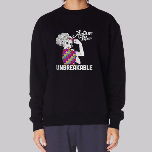 Autism Mom Unbreakable Hoodie