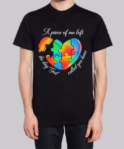 Autism Puzzle the Day God Called You Home Hoodie 2 Autism Puzzle the Day God Called You Home Hoodie 3