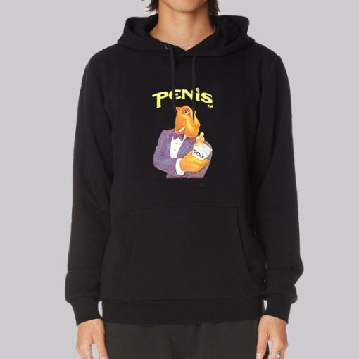 Awesome Joe Camel Penis Cigarette Hoodie