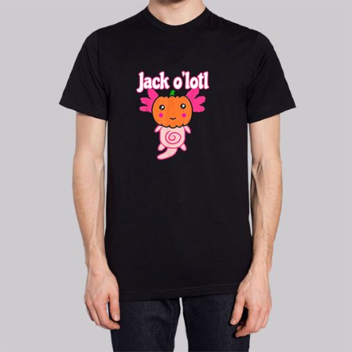 Axolotl Pumpkin Jack O’lotl Halloween Hoodie