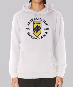 Azov Battalion Merch Por Les Hommes Hoodie Azov Battalion Merch Por Les Hommes Hoodie