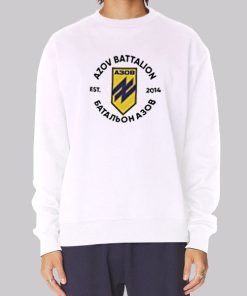 Azov Battalion Merch Por Les Hommes Hoodie