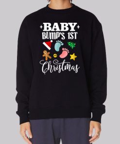 Baby Bumps First Christmas Hoodie