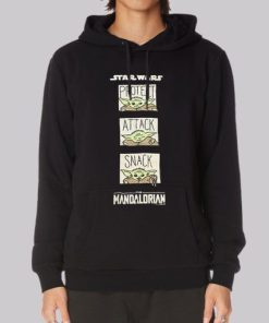 Baby Yoda Attack Snack Hoodie 3 Baby Yoda Attack Snack Hoodie 4