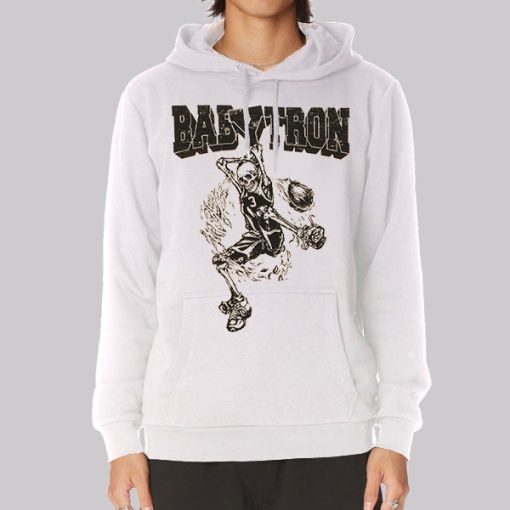 Babytron Merch Basketball Skull Hoodie