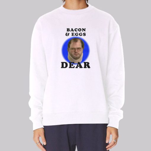 Bacon and Eggs Tourettes Guy Hoodie