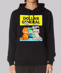 Bad Cats Funny Dollar General Hoodie 1