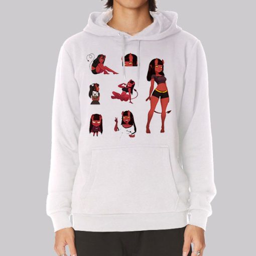 Bad Monster Meru the Succubus Hoodie