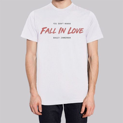 Bailey Zimmerman Fall in Love Hoodie