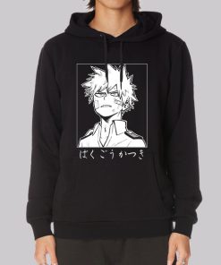 Bakugou Manga Panels Hoodie Bakugou Manga Panels Hoodie