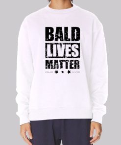 Bald Guy for Balding Bald Lives Matter Hoodie