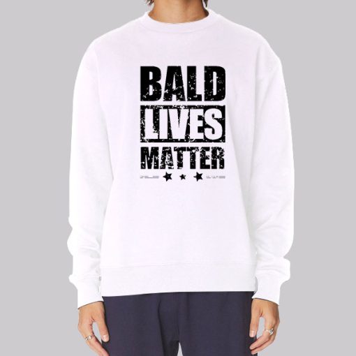 Bald Guy for Balding Bald Lives Matter Hoodie