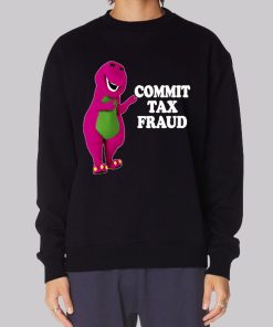 Barney Tax Fraud Funny Hoodie