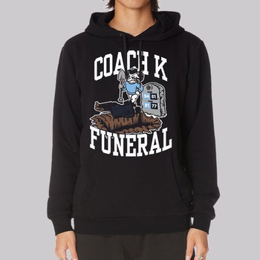 Barstool Coach K Funeral Hoodie