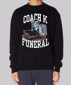 Barstool Coach K Funeral Hoodie