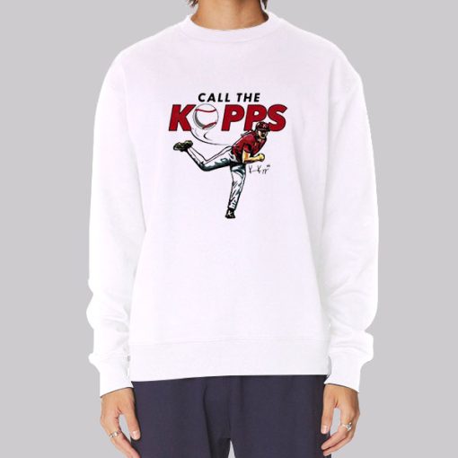 Baseball Player Call the Kevin Kopps Hoodie