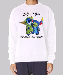Be You Stitch and Baby Yoda Hoodie