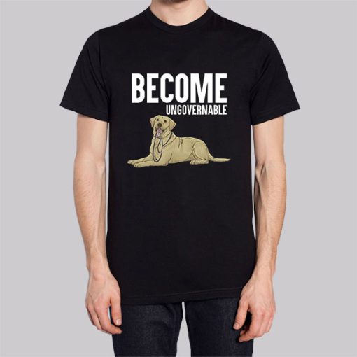 Become Ungovernable Dog Graphic Hoodie