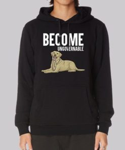 Become Ungovernable Dog Graphic Hoodie 3 Become Ungovernable Dog Graphic Hoodie 4