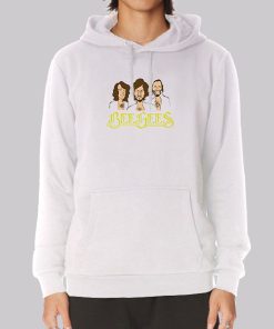 Bee Gees Vintage Classic Distressed Hoodie Bee Gees Vintage Classic Distressed Hoodie