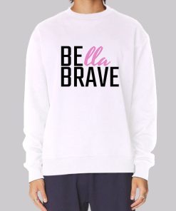 Bella Brave Merch Letter Hoodie