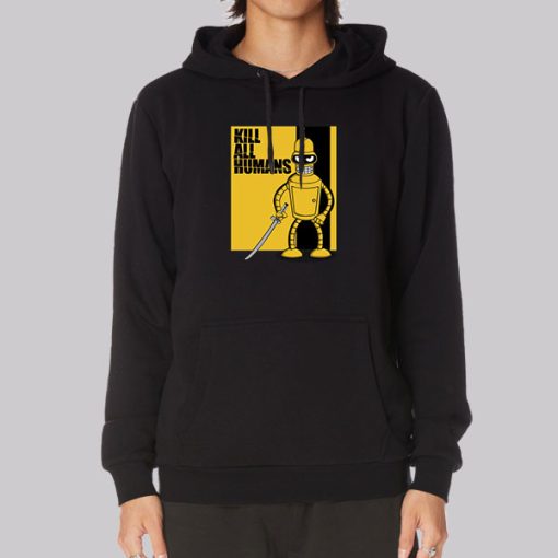 Bender Kill All Humans Hoodie