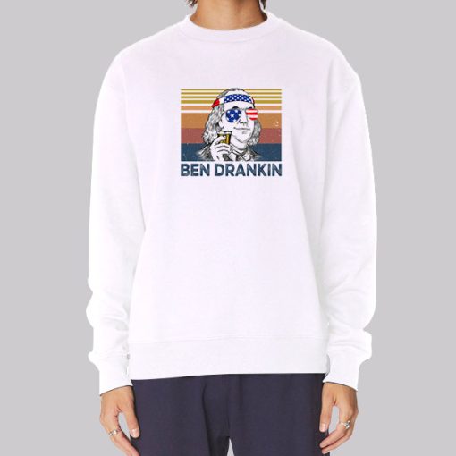 Benjamin Franklin Ben Drankin Hoodie