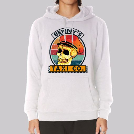 Benny`S Halloweentown Taxi Driver Hoodie