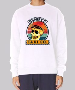 Benny`S Halloweentown Taxi Driver Hoodie