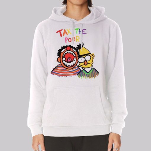 Bert and Ernie Tax the Poor Hoodie