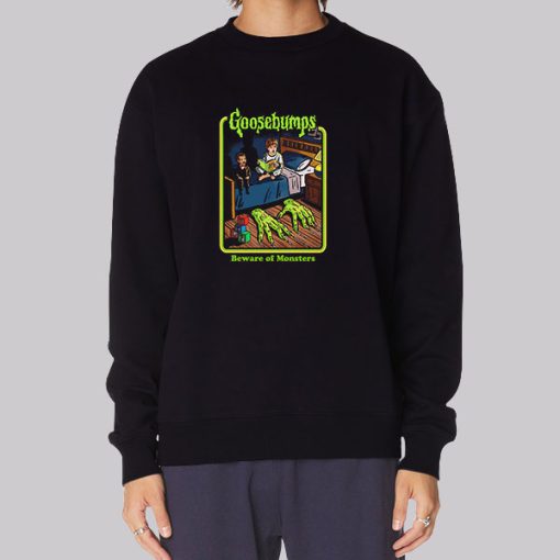 Beware of Monsters Goosebumps Hoodie